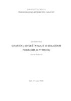 Grafičko izvještavanje o biološkim podacima u Pythonu