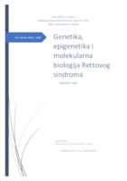 Genetika, epigenetika i molekularna biologija Rettovog sindroma