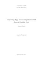 Improving Higgs boson categorisation with Boosted Decision Trees  
