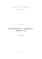 Transmisijski elektronski mikroskop