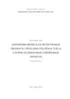 Usporedba modela za detektiranje objekata i procjenu položaja tijela u svrhu ocjenjivanja cheerdance skokova