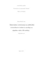 Bakterijska rezistencija na antibiotike Acinetobacter izolata iz uređaja za otpadne vode u Hrvatskoj