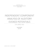 Independent component analysis of auditory evoked potentials