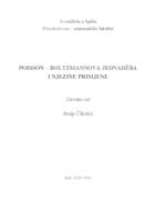 Poisson-Boltzmannova jednadžba i njezine primjene