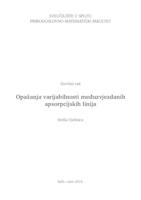 Opažanja varijabilnosti međuzvjezdanih apsorpcijskih linija