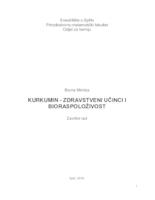 Kurkumin - zdravstveni učinci i bioraspoloživost