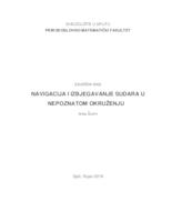 Navigacija i izbjegavanje sudara u nepoznatom okruženju