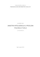 Umjetna inteligencija u procjeni položaja tijela