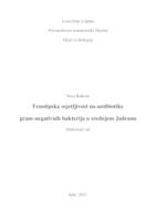 prikaz prve stranice dokumenta Fenotipska osjetljivost na antibiotike gram-negativnih bakterija u srednjem Jadranu