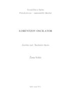prikaz prve stranice dokumenta Lorentzov oscilator