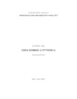 prikaz prve stranice dokumenta Igra Domino u Pythonu