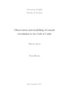 prikaz prve stranice dokumenta Observation and modelling of coastal circulation in the Gulf of Cádiz