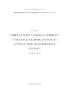 prikaz prve stranice dokumenta Umjetna inteligencija u medicini: Integracija tehnika dubokog učenja u robotske kirurške sustave