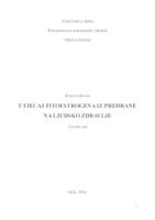 prikaz prve stranice dokumenta Utjecaj fitoestrogena iz prehrane na ljudsko zdravlje
