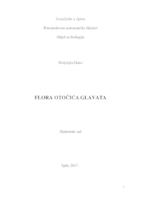 prikaz prve stranice dokumenta Flora otočića Glavata