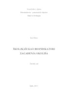 prikaz prve stranice dokumenta Školjkaši kao bioindikatori zagađenja okoliša