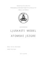prikaz prve stranice dokumenta Ljuskasti model atomske jezgre