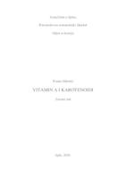 prikaz prve stranice dokumenta Vitamin A i karotenoidi